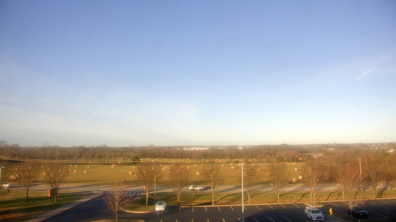 Thumbnail for current weather camera view from Fulbright JHS in Bentonville, Arkansas