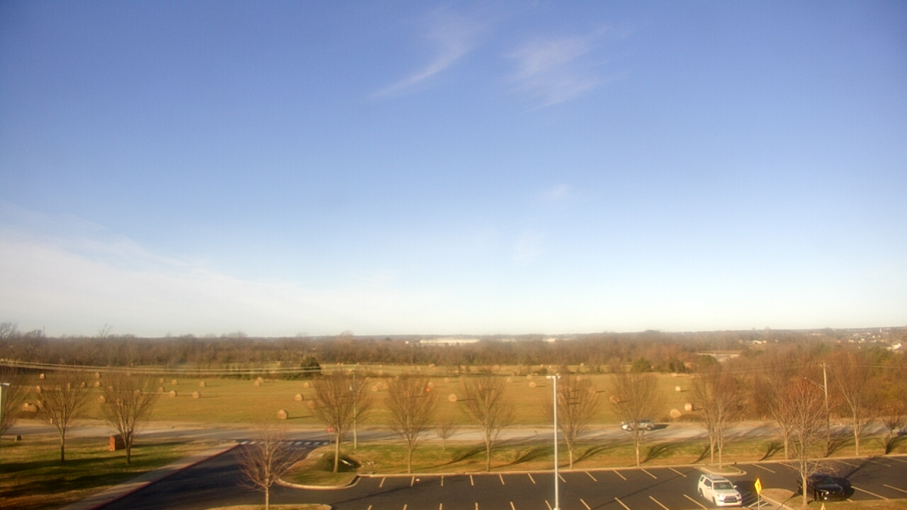 Thumbnail for current weather camera view from Fulbright JHS in Bentonville, Arkansas