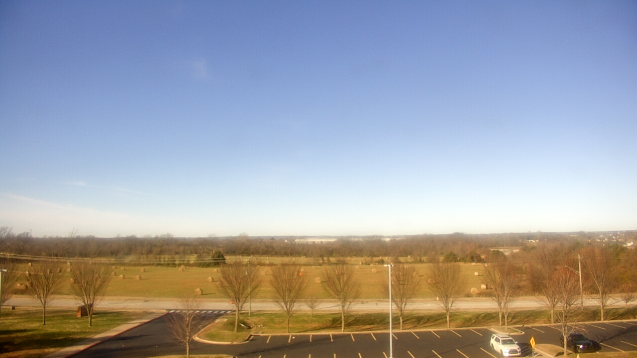 Thumbnail for current weather camera view from Fulbright JHS in Bentonville, Arkansas