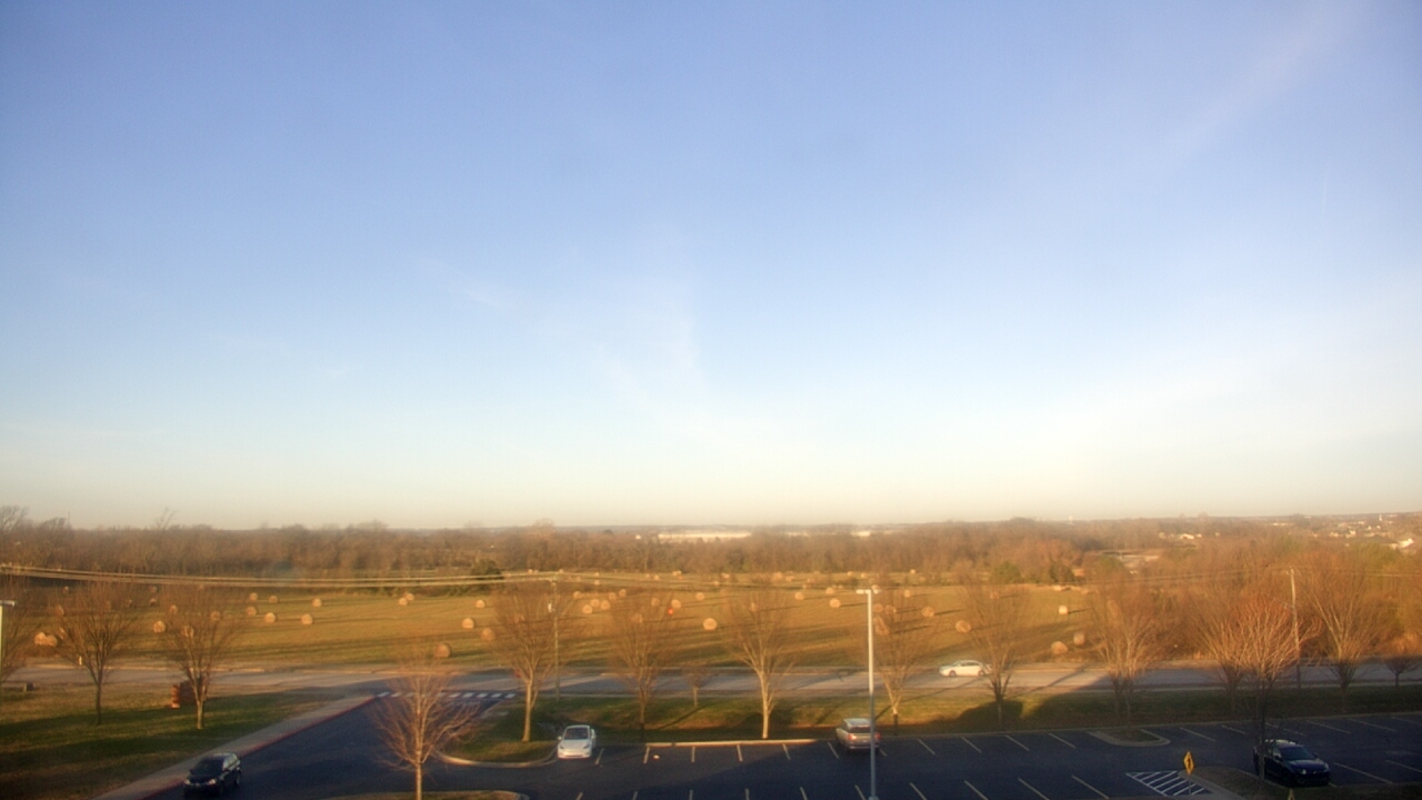 Thumbnail for current weather camera view from Fulbright JHS in Bentonville, Arkansas
