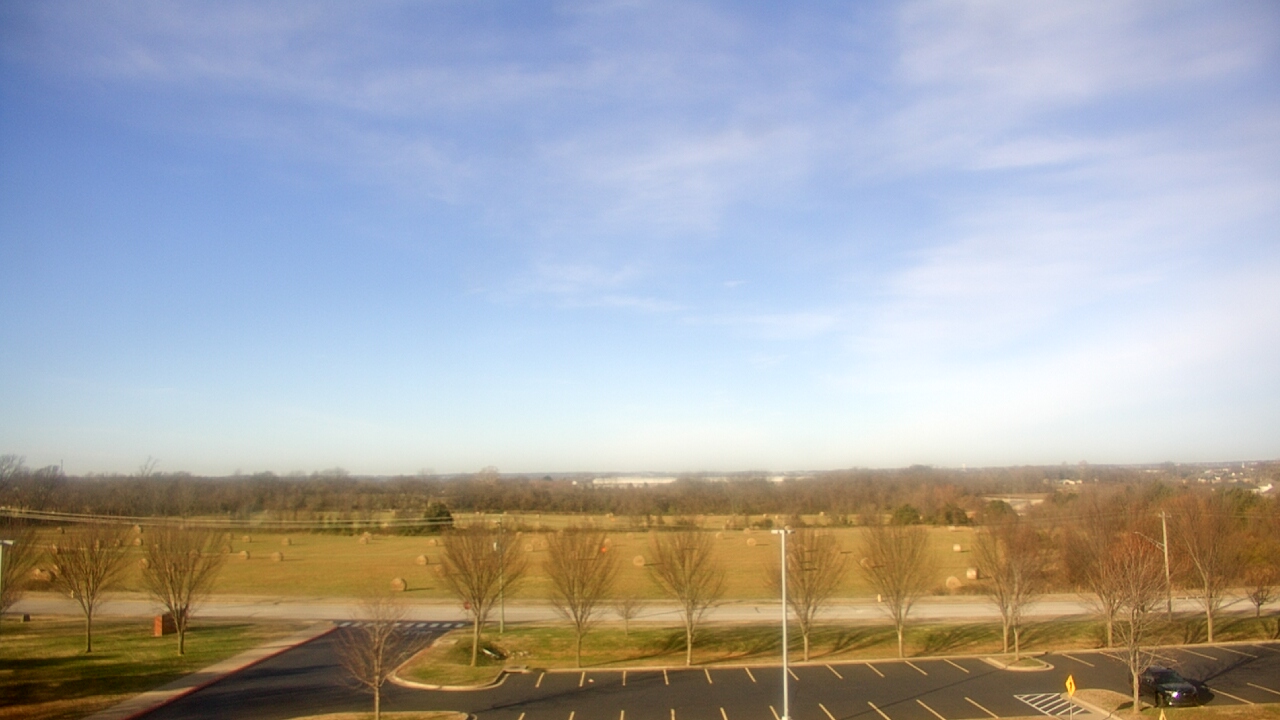 Thumbnail for current weather camera view from Fulbright JHS in Bentonville, Arkansas