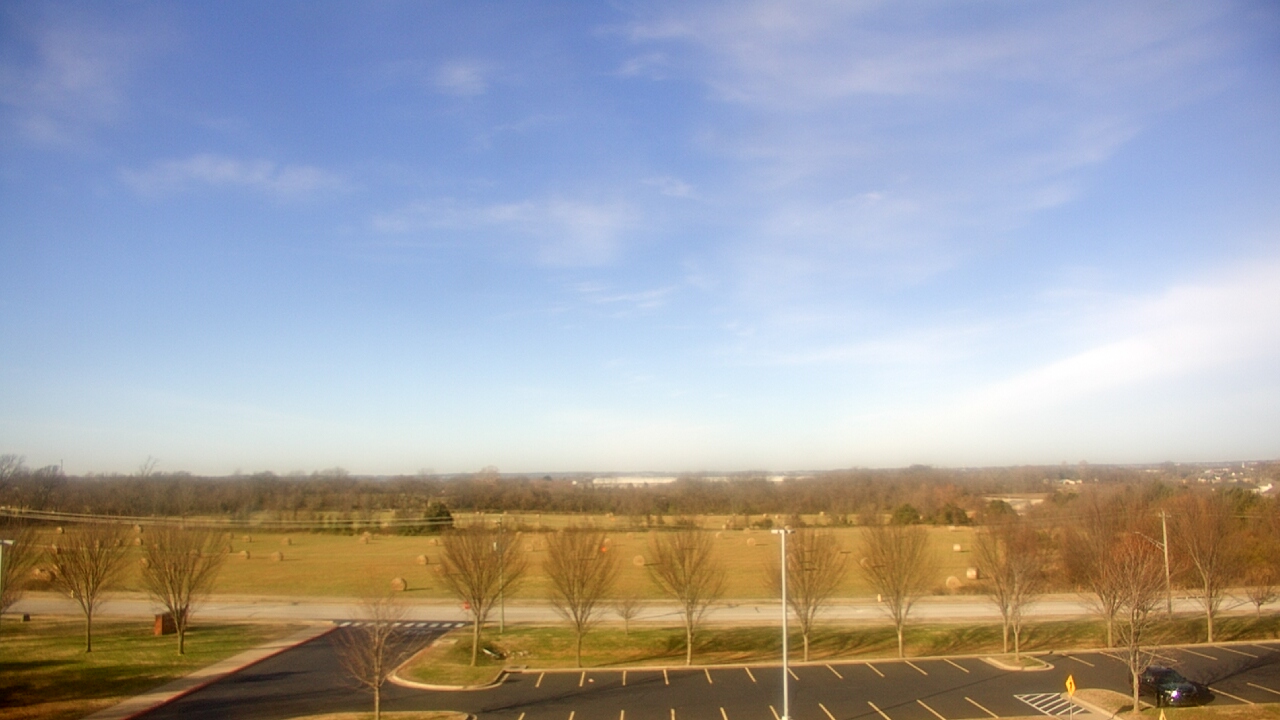 Thumbnail for current weather camera view from Fulbright JHS in Bentonville, Arkansas