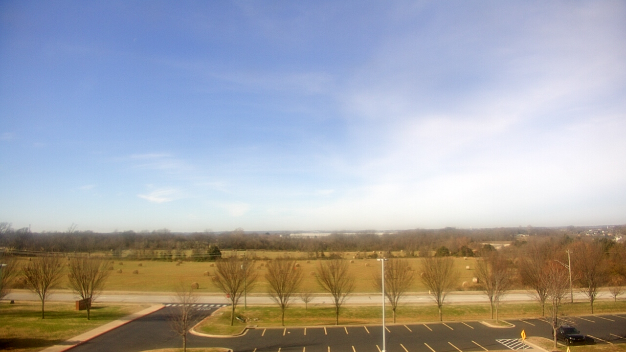 Thumbnail for current weather camera view from Fulbright JHS in Bentonville, Arkansas