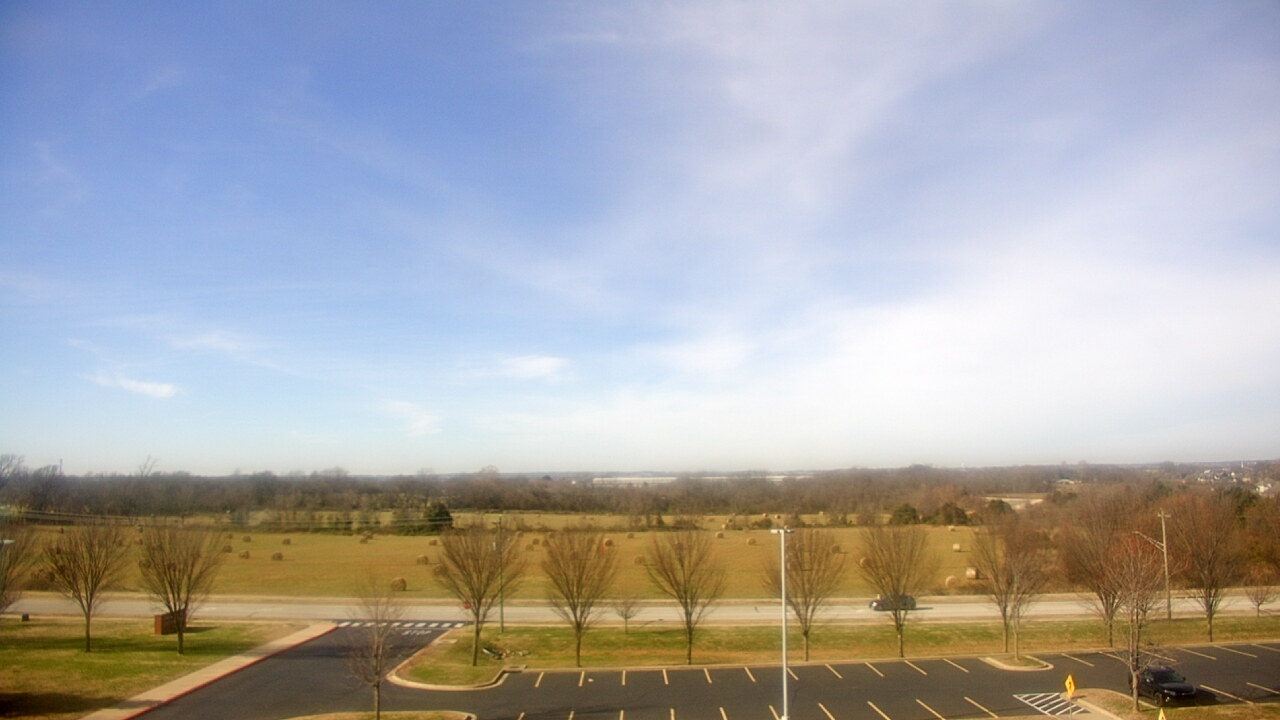 Thumbnail for current weather camera view from Fulbright JHS in Bentonville, Arkansas