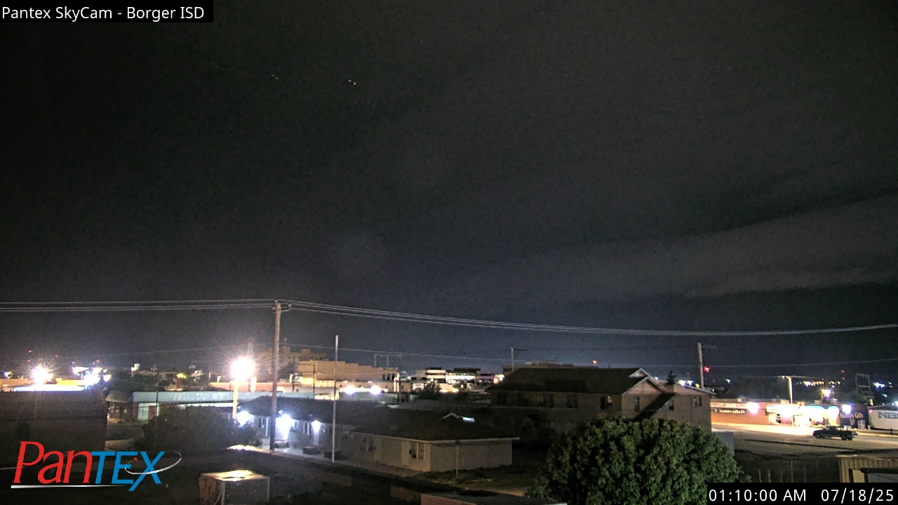 Thumbnail for current weather camera view from Borger ISD in Borger, Texas