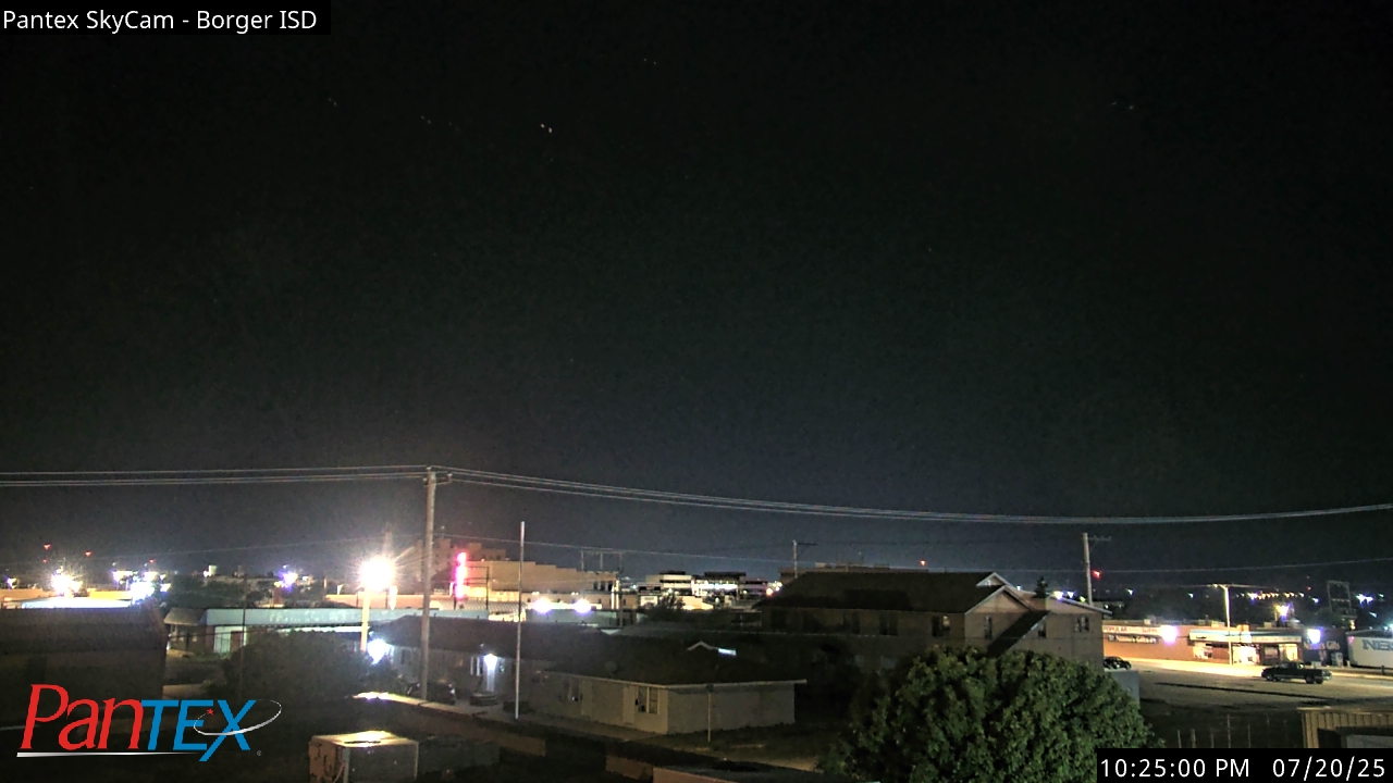 Thumbnail for current weather camera view from Borger ISD in Borger, Texas