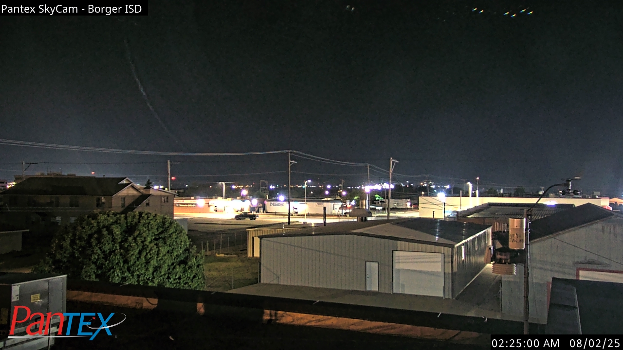 Thumbnail for current weather camera view from Borger ISD in Borger, Texas