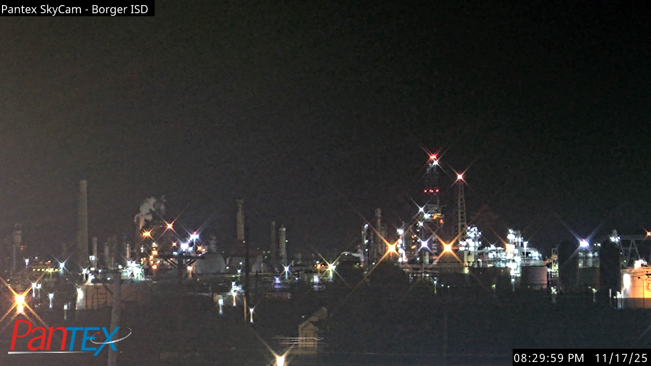 Thumbnail for current weather camera view from Borger ISD in Borger, Texas