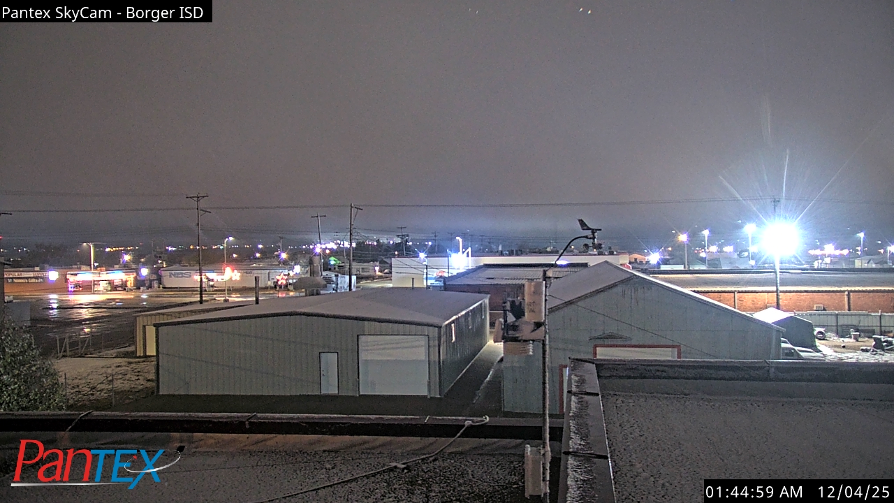 Thumbnail for current weather camera view from Borger ISD in Borger, Texas