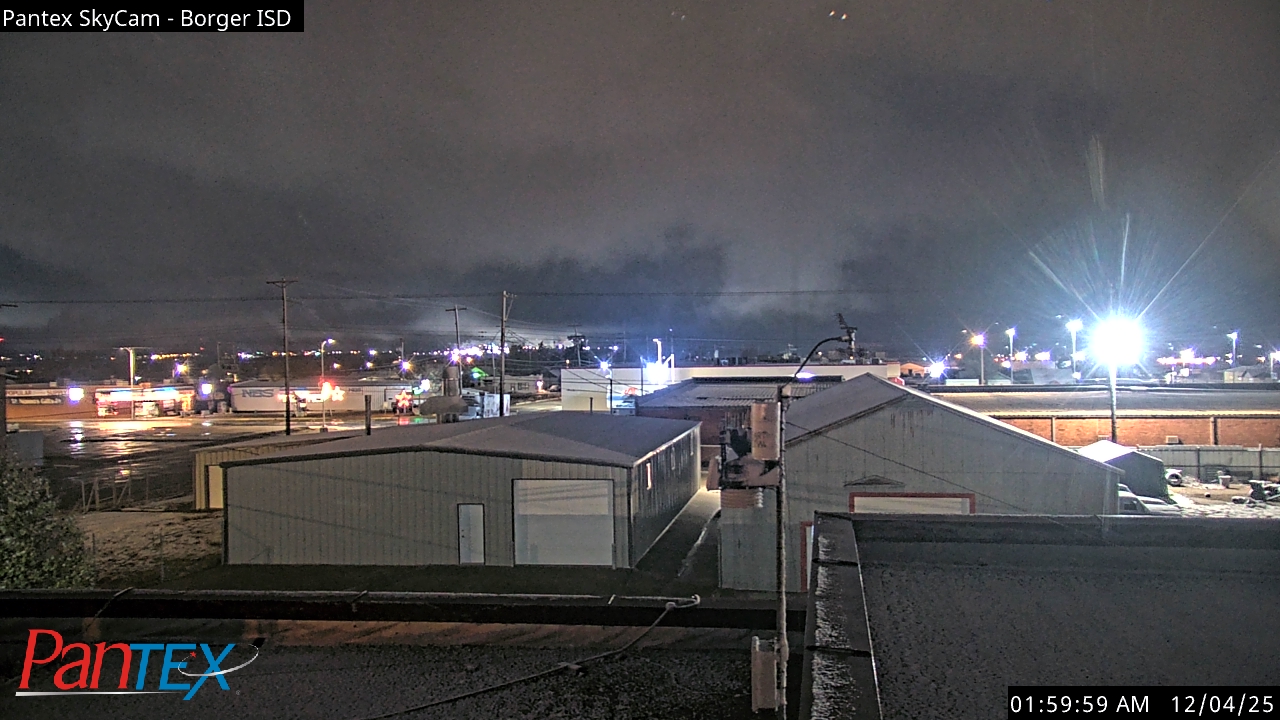 Thumbnail for current weather camera view from Borger ISD in Borger, Texas