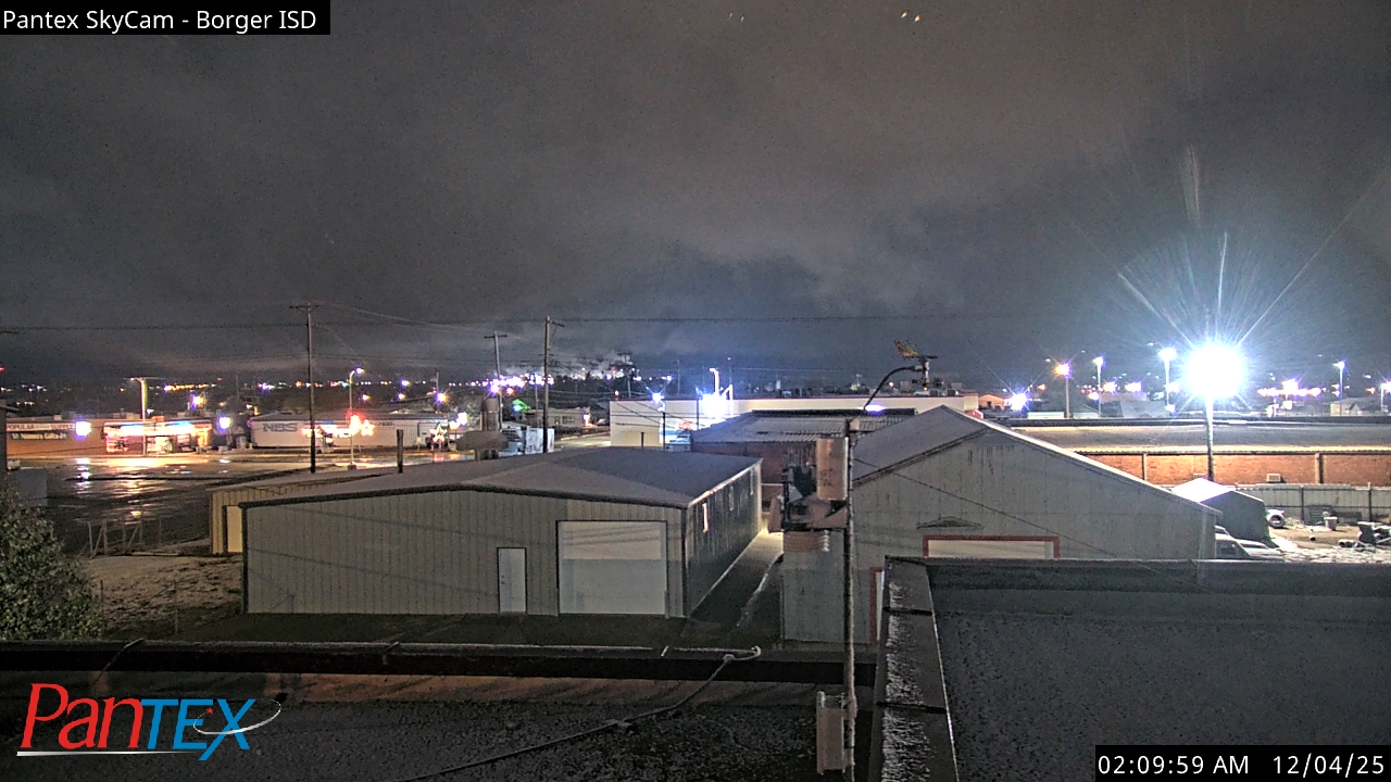 Thumbnail for current weather camera view from Borger ISD in Borger, Texas