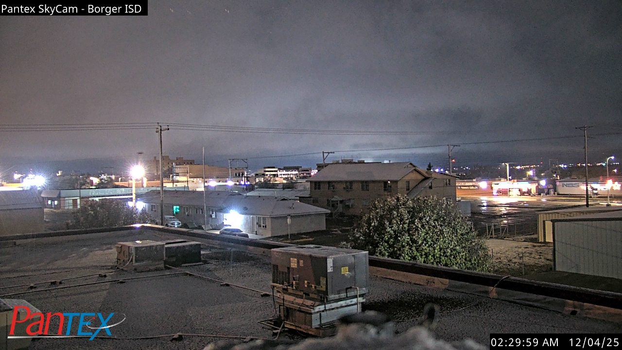 Thumbnail for current weather camera view from Borger ISD in Borger, Texas