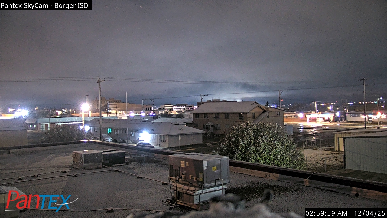 Thumbnail for current weather camera view from Borger ISD in Borger, Texas