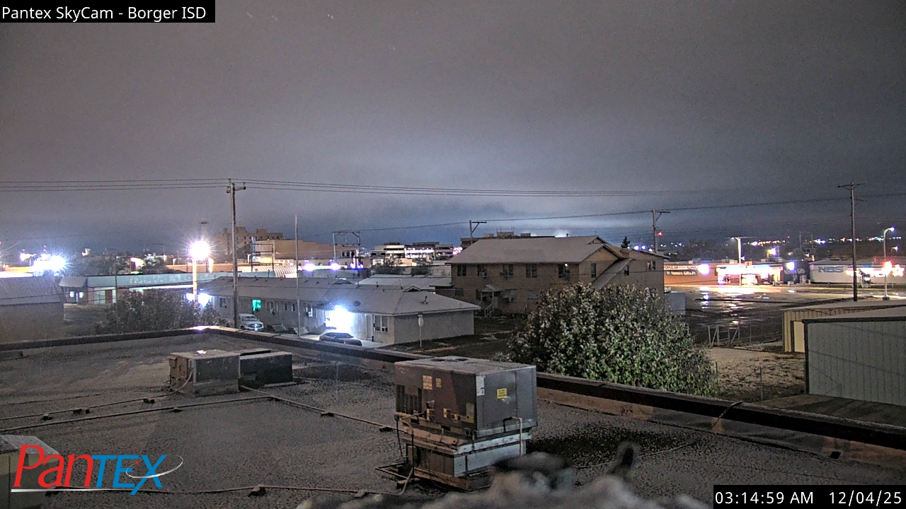 Thumbnail for current weather camera view from Borger ISD in Borger, Texas