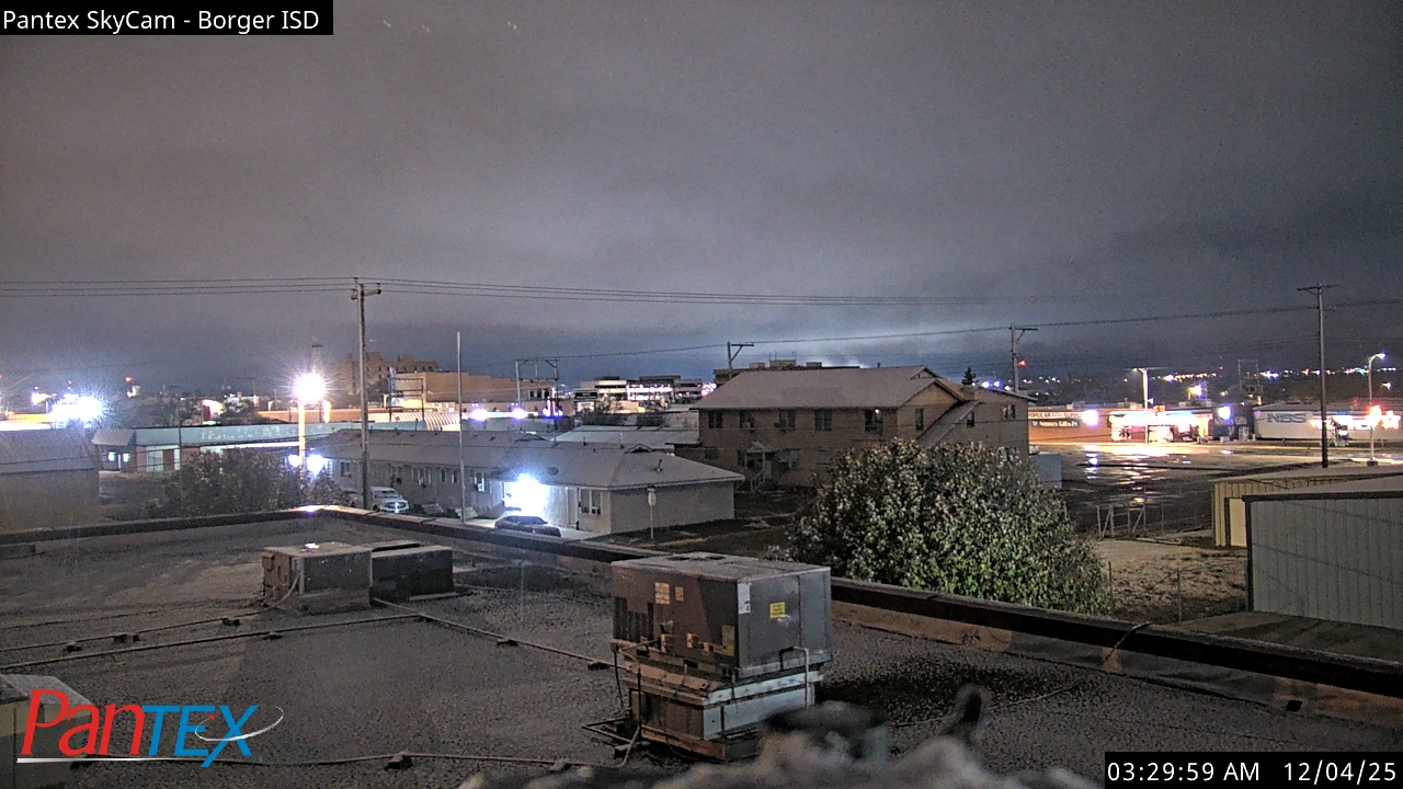 Thumbnail for current weather camera view from Borger ISD in Borger, Texas