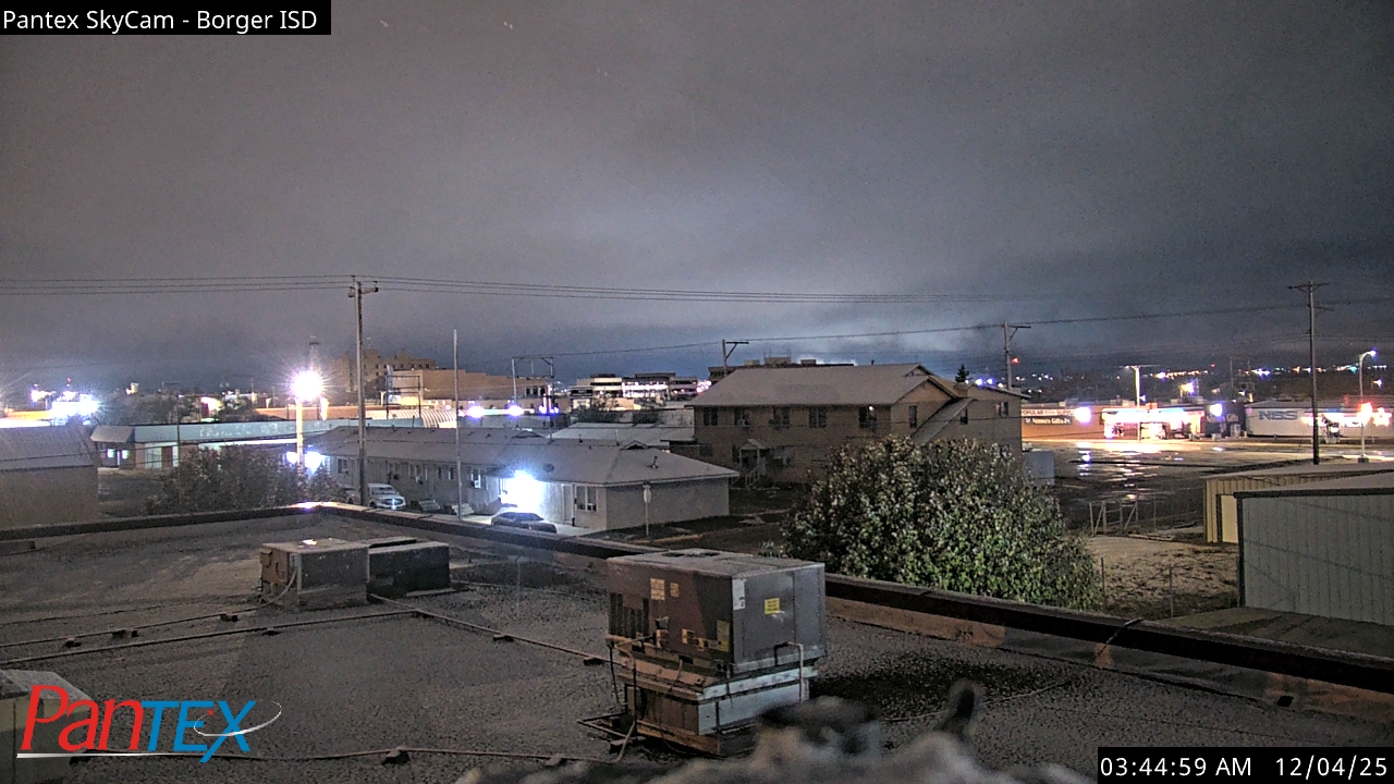 Thumbnail for current weather camera view from Borger ISD in Borger, Texas