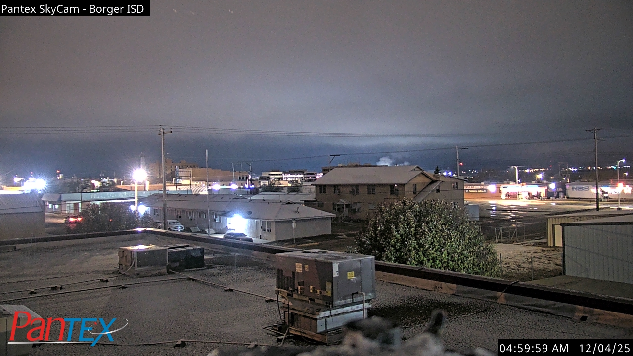 Thumbnail for current weather camera view from Borger ISD in Borger, Texas