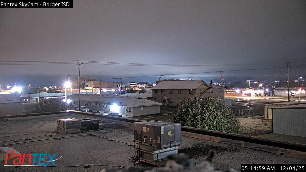Thumbnail for current weather camera view from Borger ISD in Borger, Texas