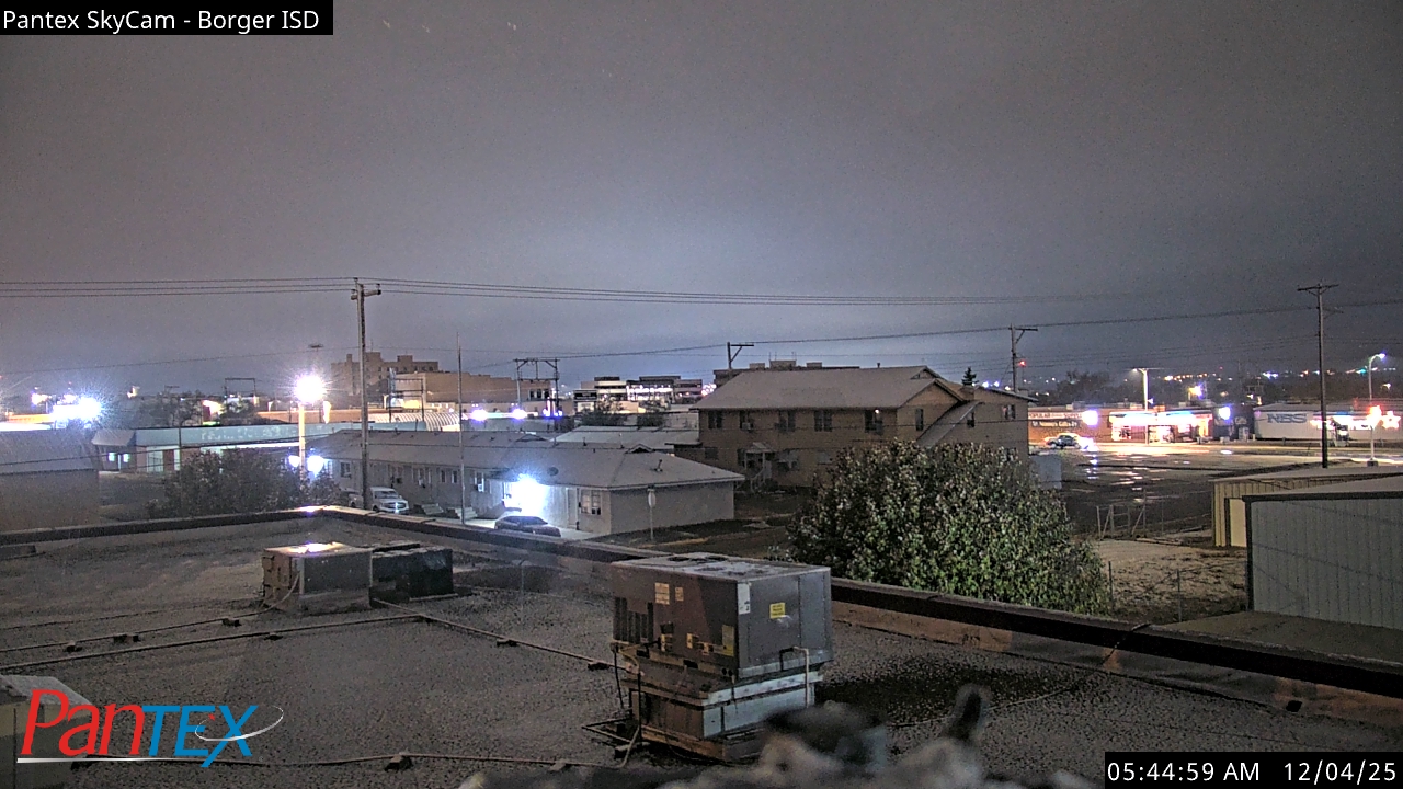 Thumbnail for current weather camera view from Borger ISD in Borger, Texas