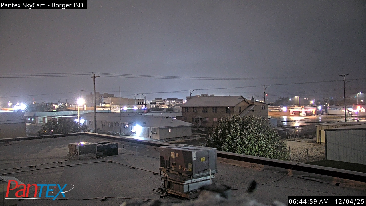 Thumbnail for current weather camera view from Borger ISD in Borger, Texas