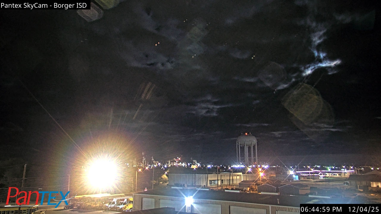 Thumbnail for current weather camera view from Borger ISD in Borger, Texas