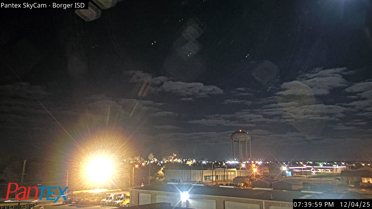 Thumbnail for current weather camera view from Borger ISD in Borger, Texas