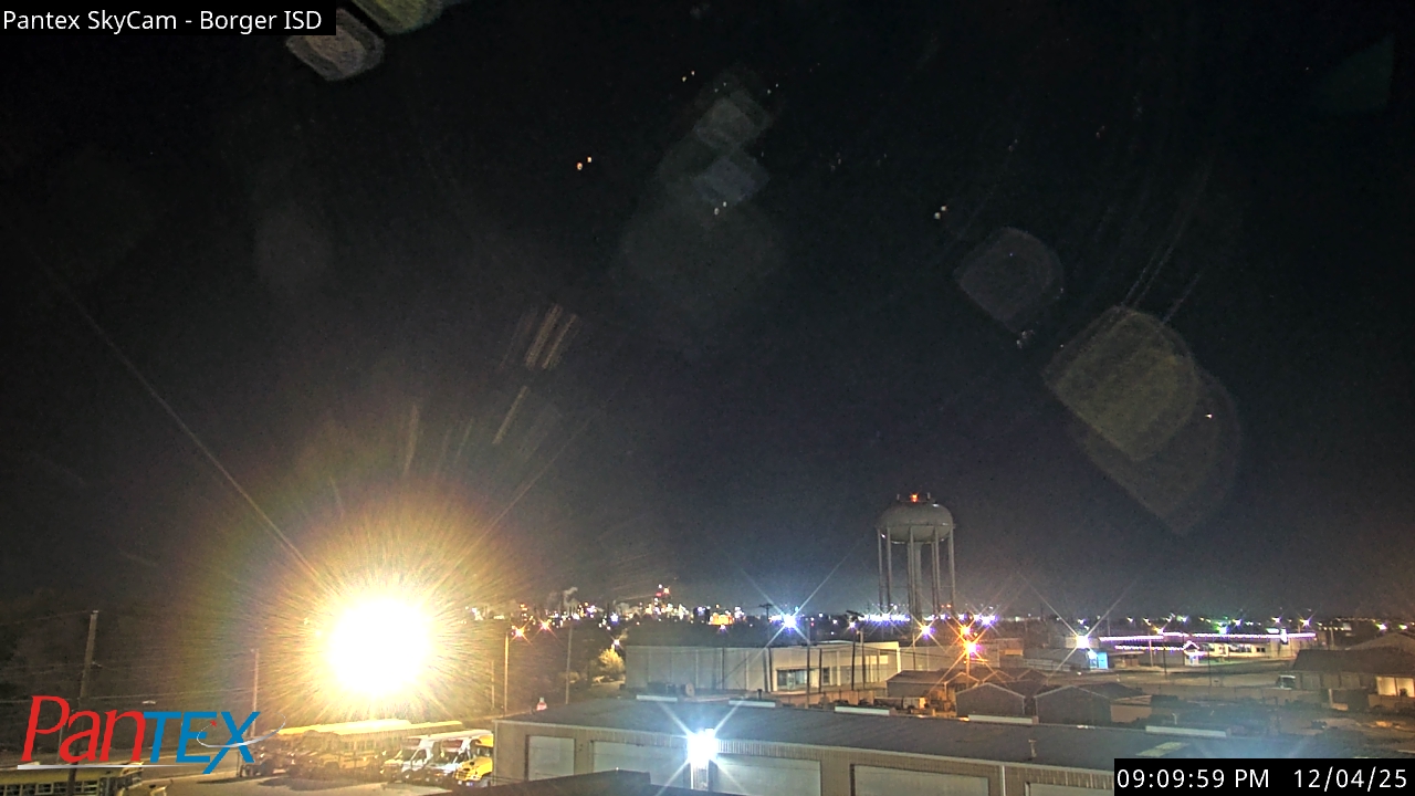 Thumbnail for current weather camera view from Borger ISD in Borger, Texas
