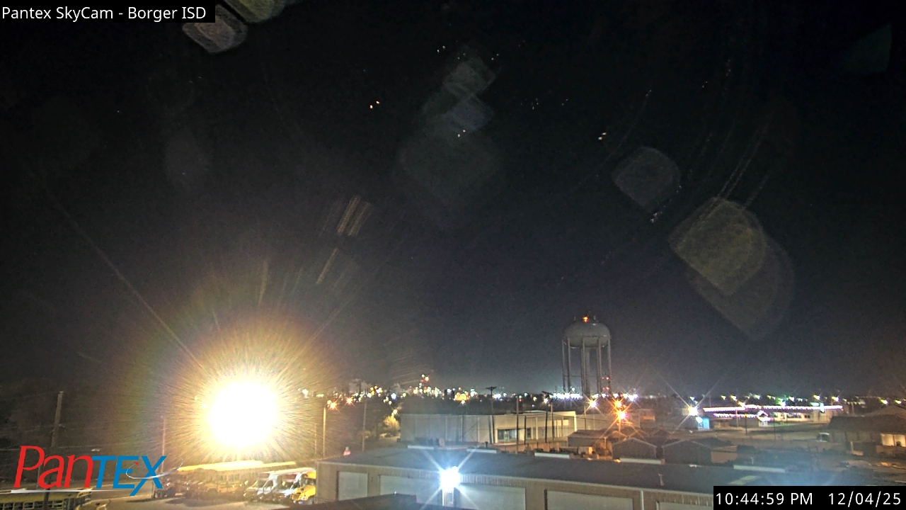 Thumbnail for current weather camera view from Borger ISD in Borger, Texas