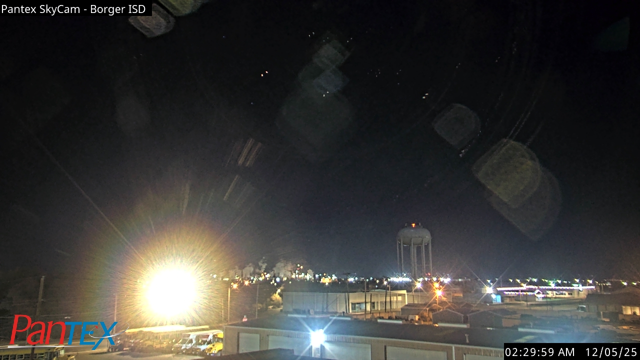 Thumbnail for current weather camera view from Borger ISD in Borger, Texas