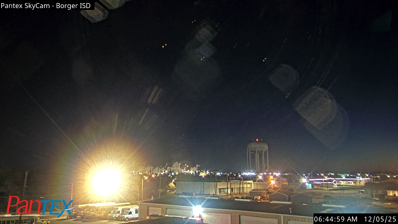 Thumbnail for current weather camera view from Borger ISD in Borger, Texas
