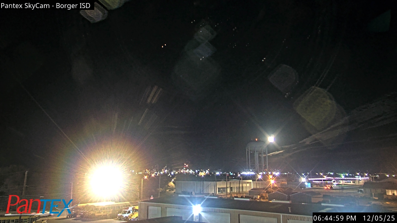 Thumbnail for current weather camera view from Borger ISD in Borger, Texas