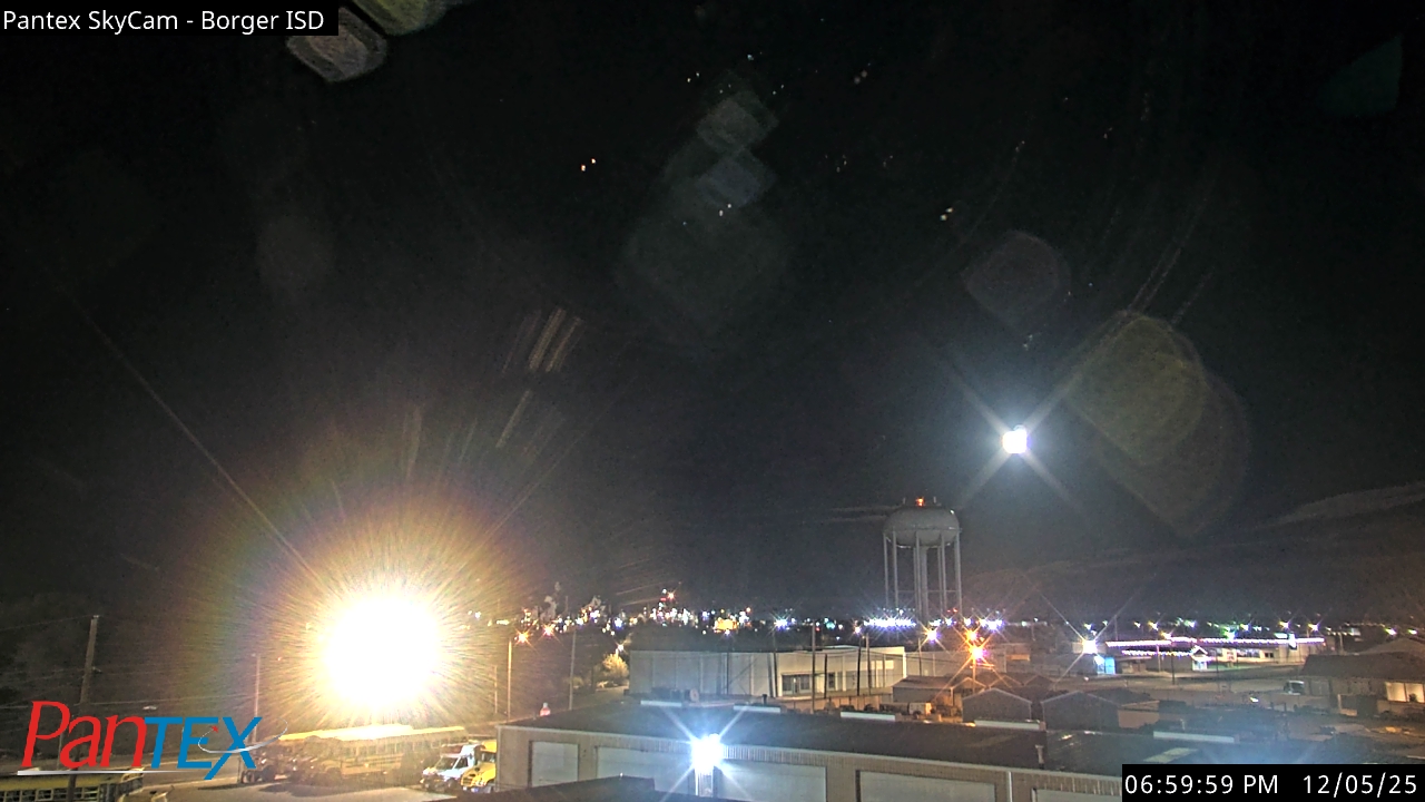 Thumbnail for current weather camera view from Borger ISD in Borger, Texas