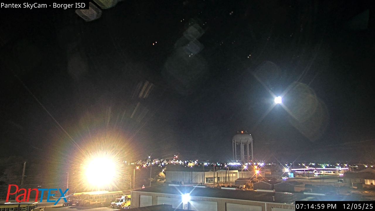Thumbnail for current weather camera view from Borger ISD in Borger, Texas