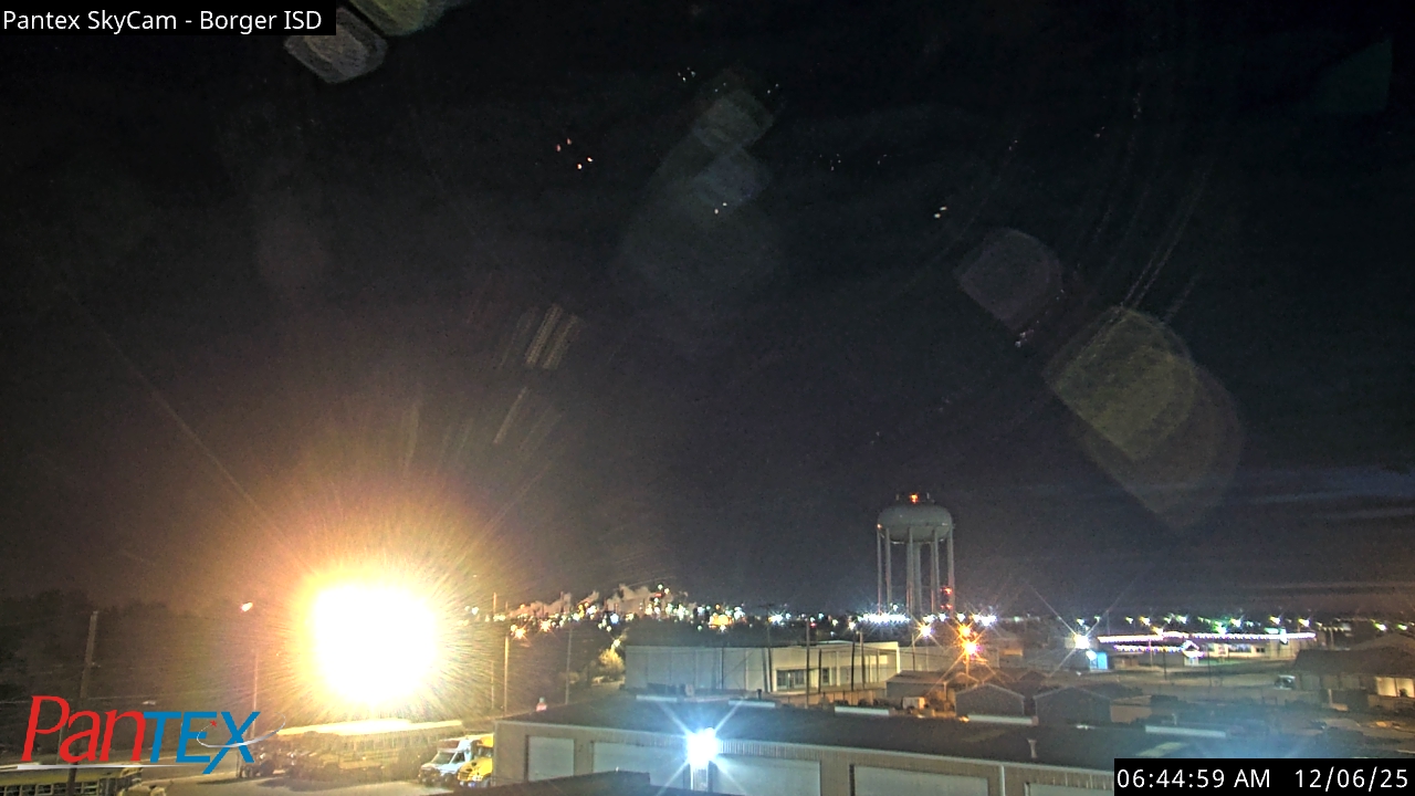 Thumbnail for current weather camera view from Borger ISD in Borger, Texas