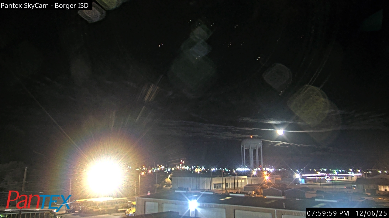 Thumbnail for current weather camera view from Borger ISD in Borger, Texas