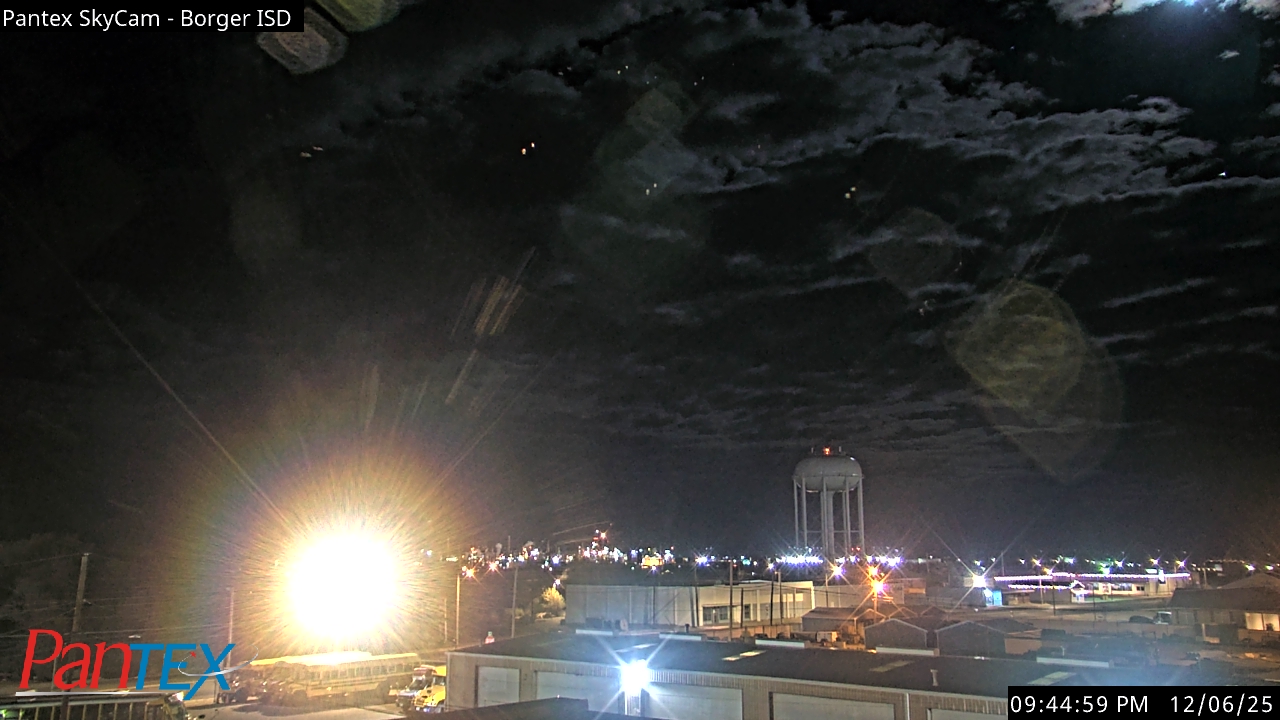 Thumbnail for current weather camera view from Borger ISD in Borger, Texas