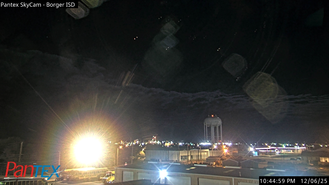 Thumbnail for current weather camera view from Borger ISD in Borger, Texas