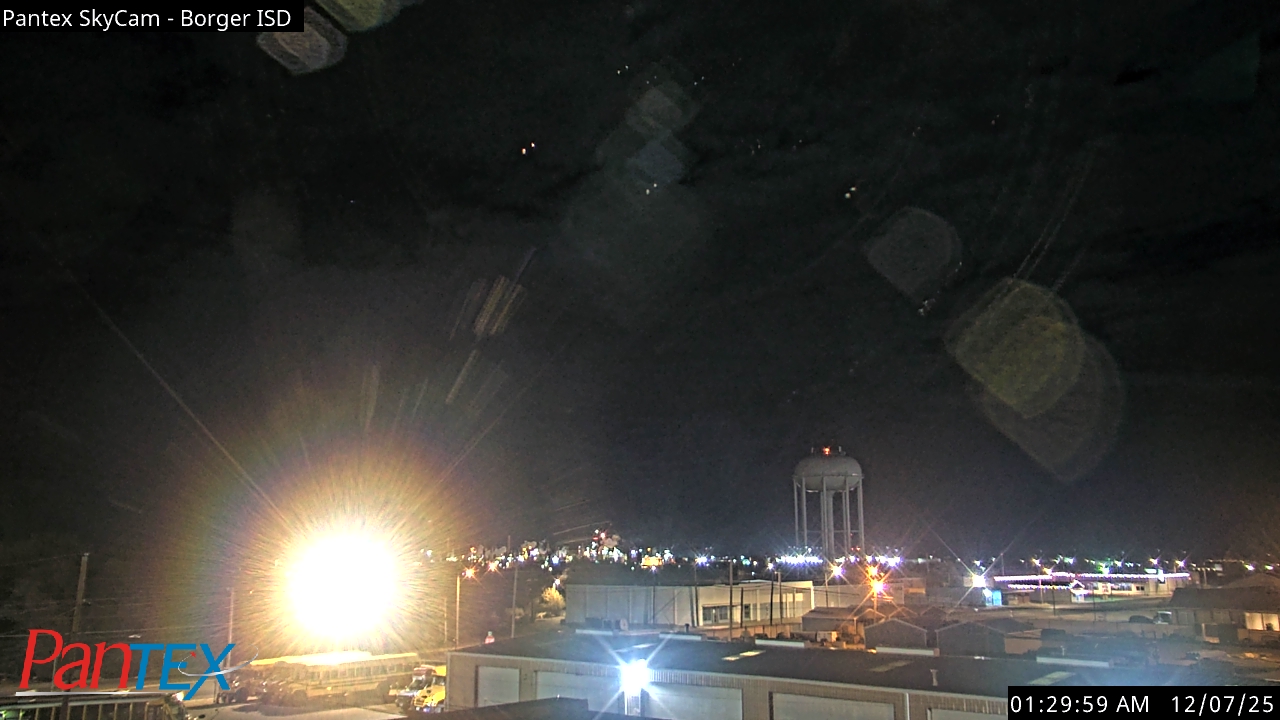 Thumbnail for current weather camera view from Borger ISD in Borger, Texas
