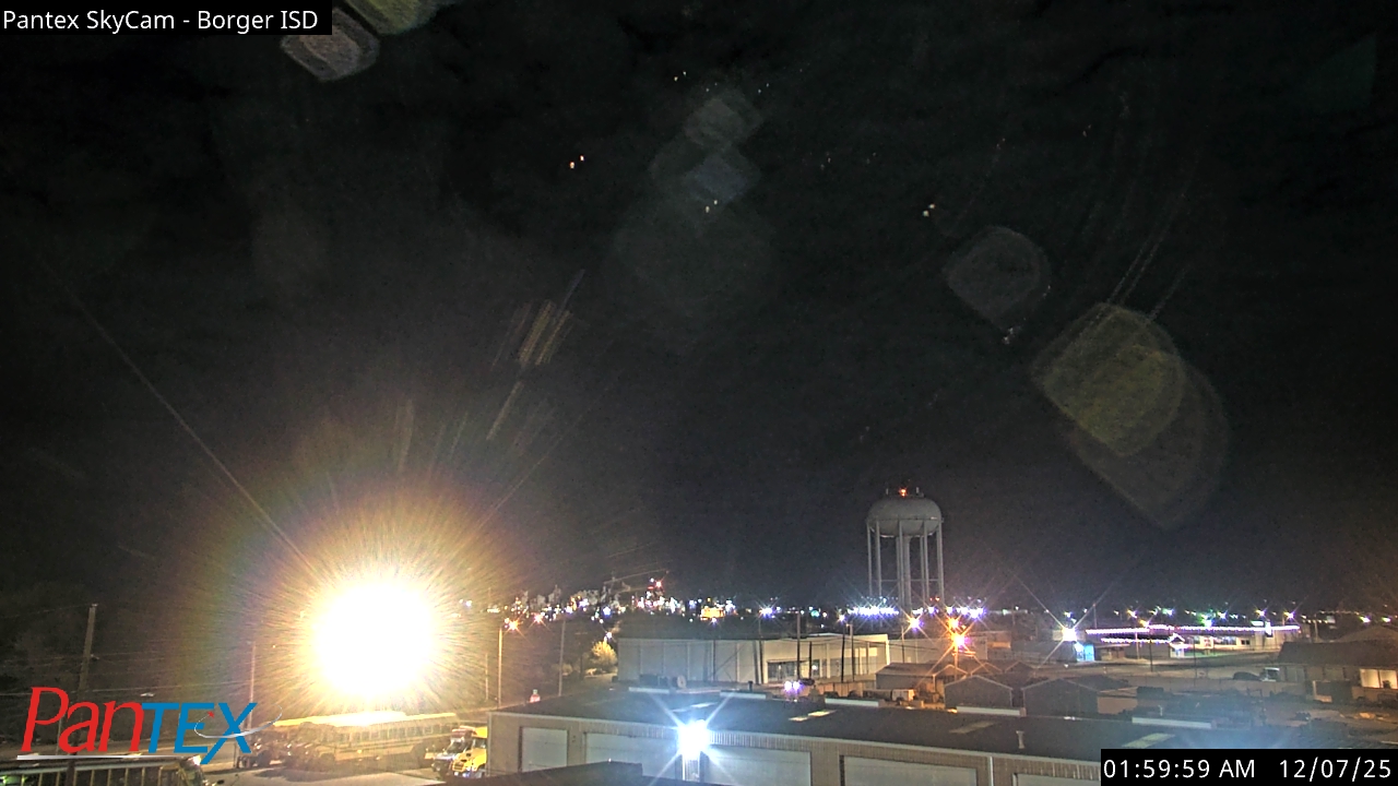 Thumbnail for current weather camera view from Borger ISD in Borger, Texas