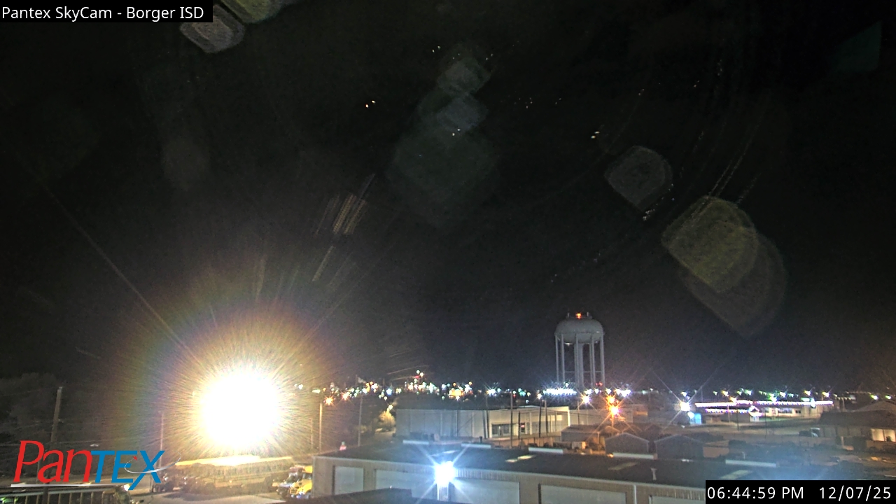 Thumbnail for current weather camera view from Borger ISD in Borger, Texas