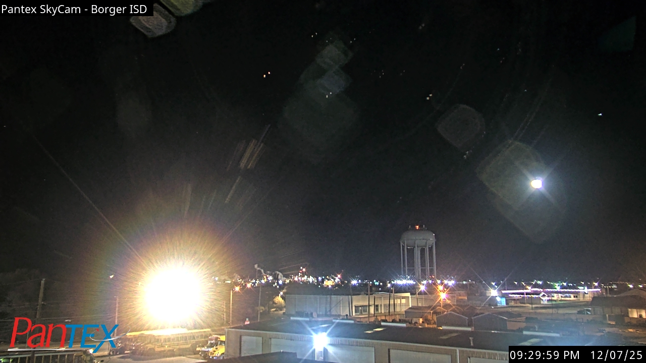 Thumbnail for current weather camera view from Borger ISD in Borger, Texas