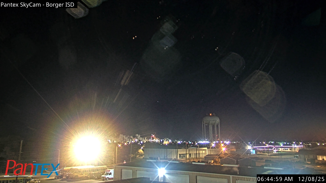 Thumbnail for current weather camera view from Borger ISD in Borger, Texas