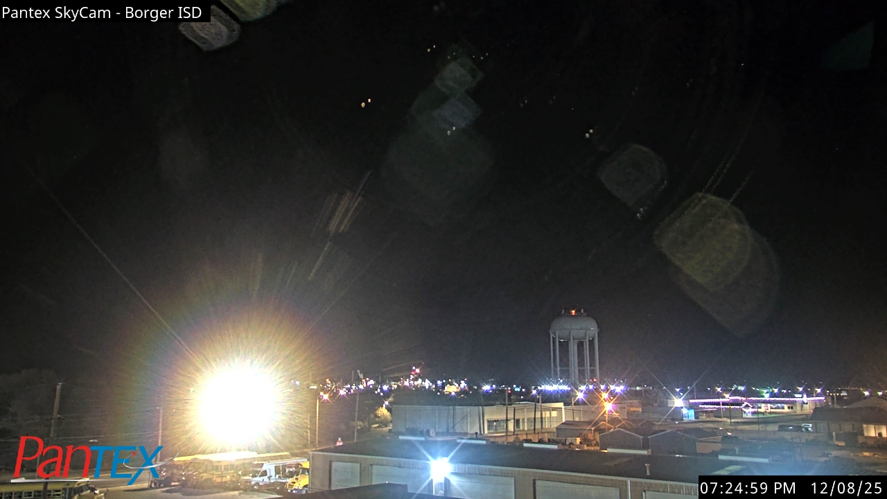 Thumbnail for current weather camera view from Borger ISD in Borger, Texas