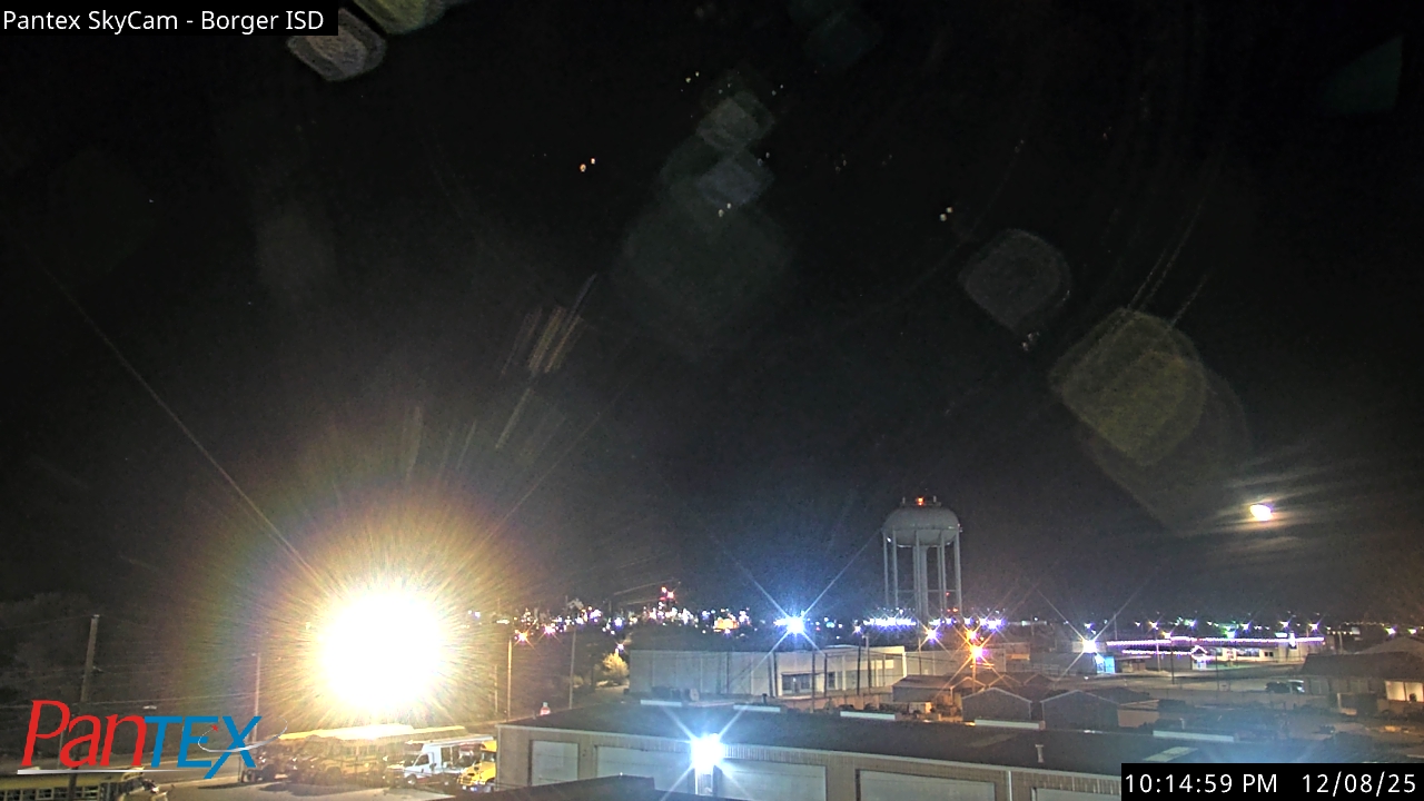 Thumbnail for current weather camera view from Borger ISD in Borger, Texas