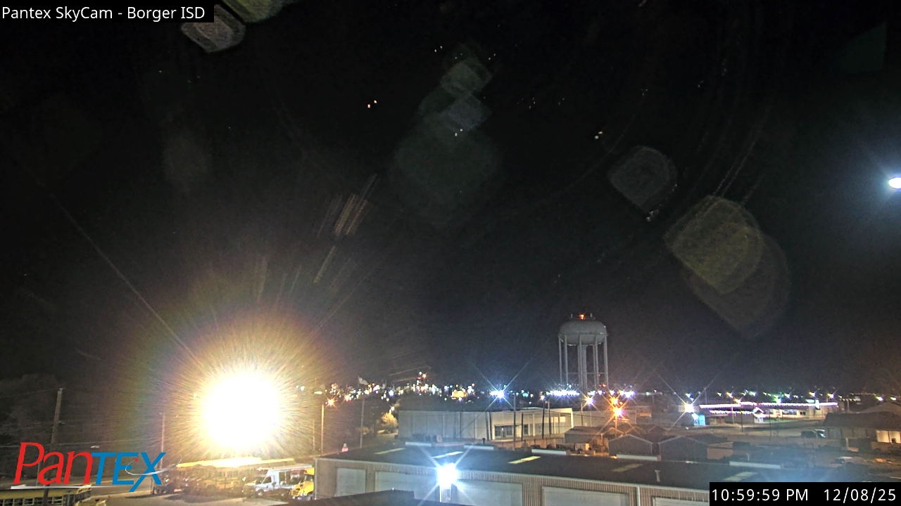 Thumbnail for current weather camera view from Borger ISD in Borger, Texas