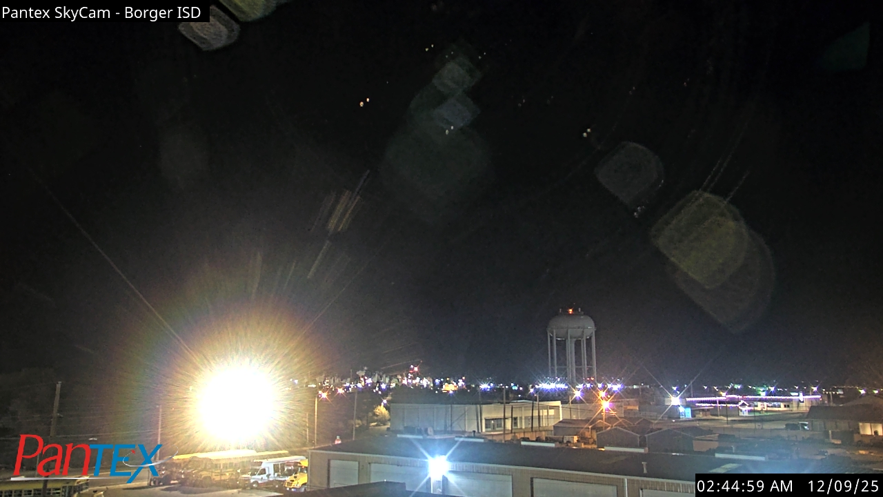 Thumbnail for current weather camera view from Borger ISD in Borger, Texas