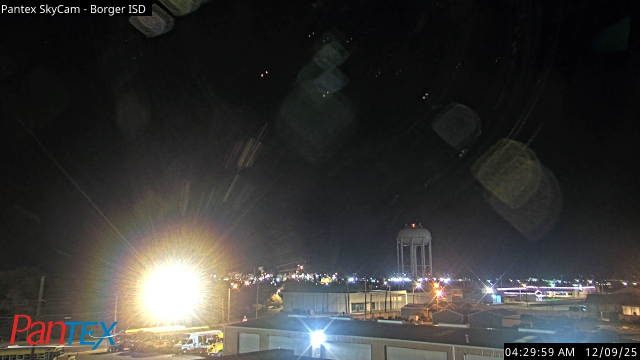 Thumbnail for current weather camera view from Borger ISD in Borger, Texas