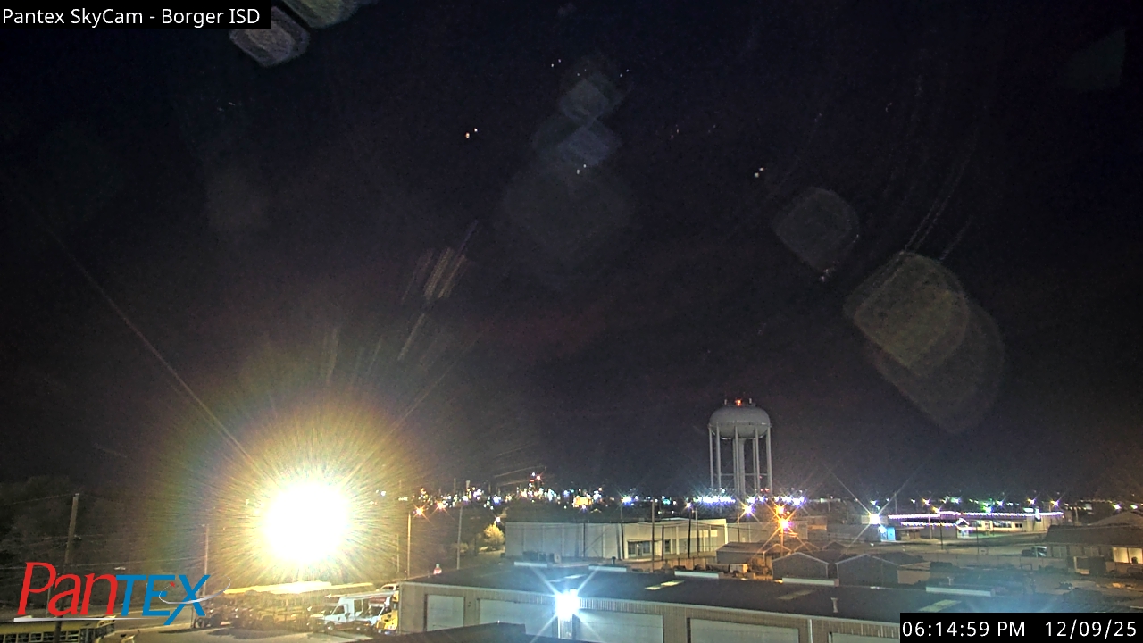 Thumbnail for current weather camera view from Borger ISD in Borger, Texas