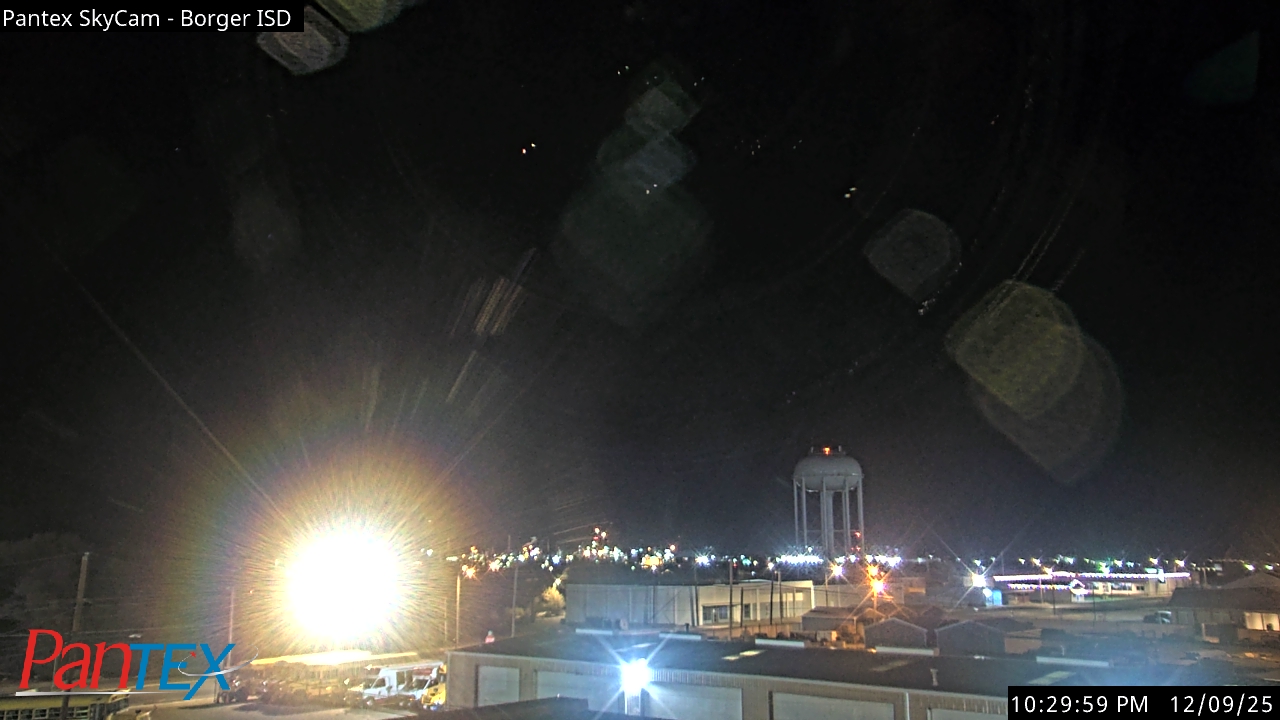 Thumbnail for current weather camera view from Borger ISD in Borger, Texas
