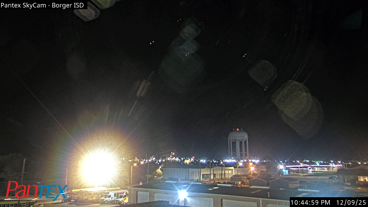 Thumbnail for current weather camera view from Borger ISD in Borger, Texas